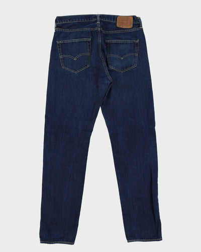 Vintage 90s Levi's 501 Dark Blue Jeans - W32 L32