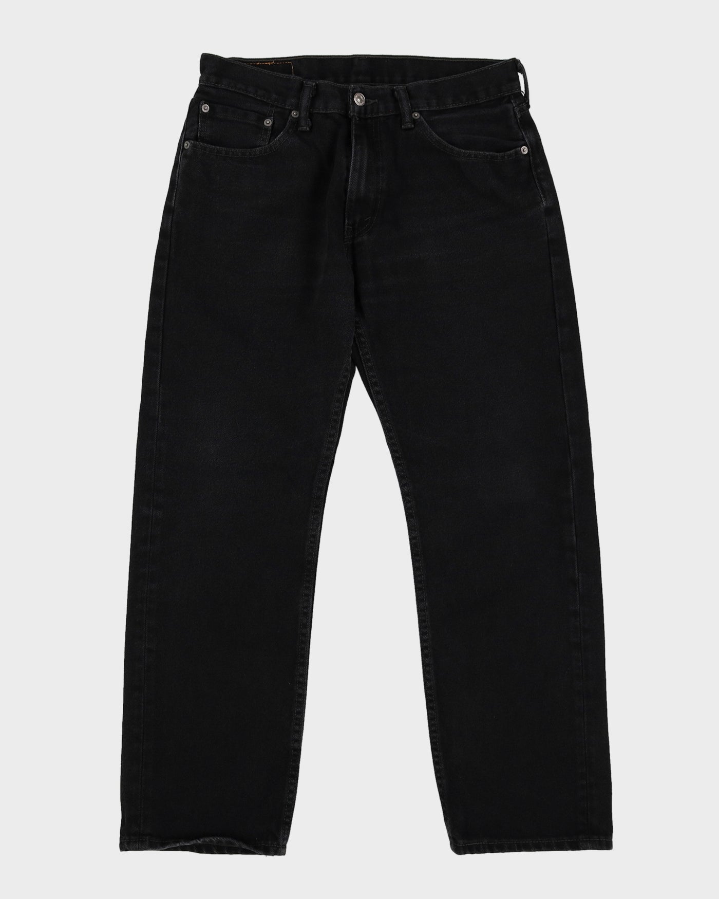 Levi's 505 Black Dark Wash Jeans - W32 L29