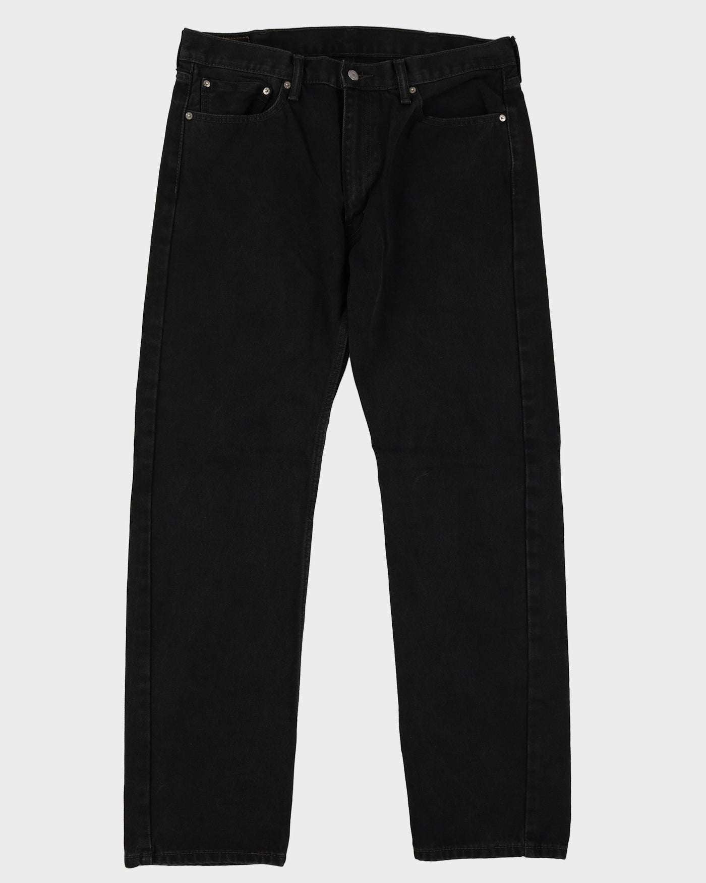 Levi's 505 Black Dark Wash Jeans - W38 L34