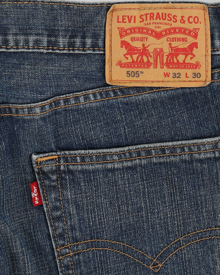 Levi's 505 Blue Jeans - W34 L31