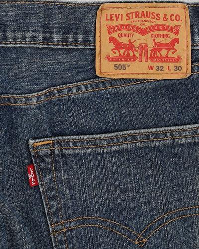 Levi's 505 Blue Jeans - W34 L31