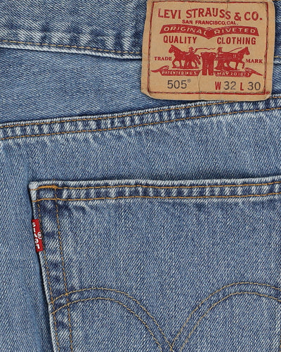 Levi's 505 Blue Jeans - W34 L30