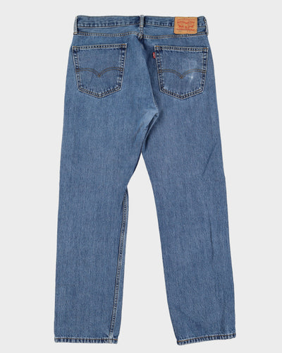 Levi's 505 Blue Jeans - W33 L36