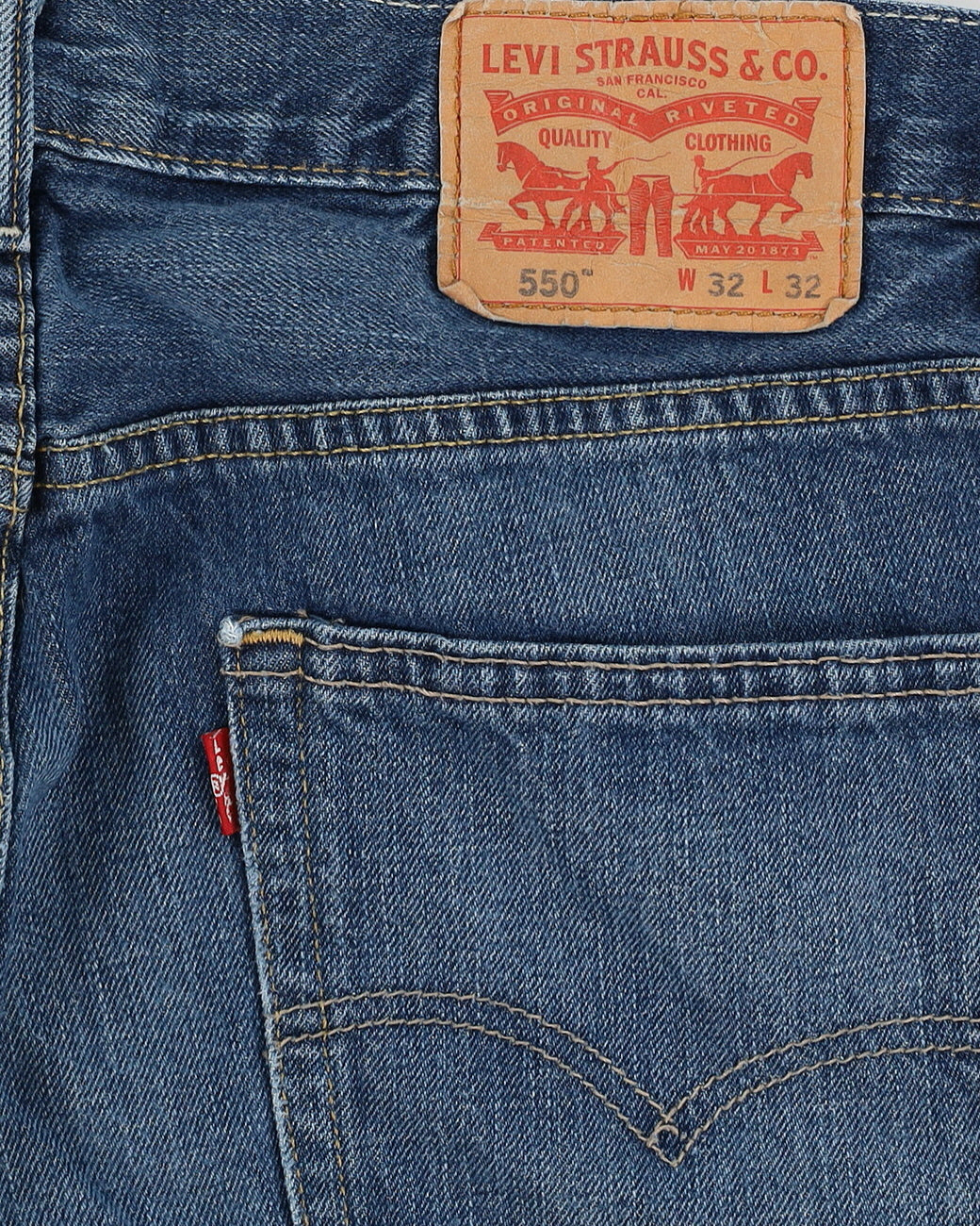 Levi's 505 Blue Jeans - W33 L32