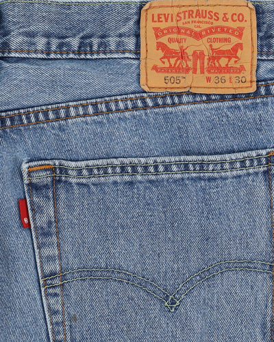 Levi's 505 Blue Jeans - W34 L28