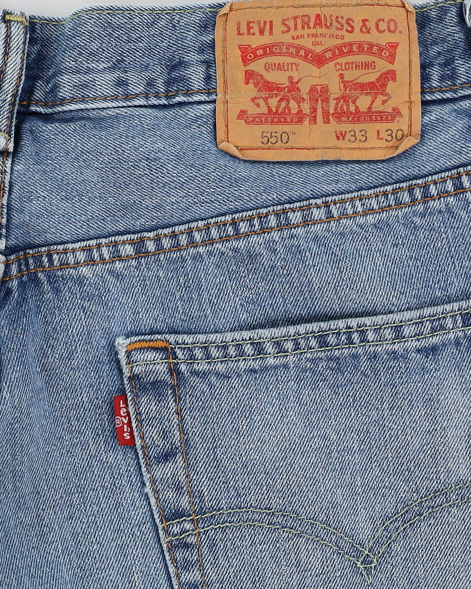 Levi's 550 Blue Jeans - W32 L29