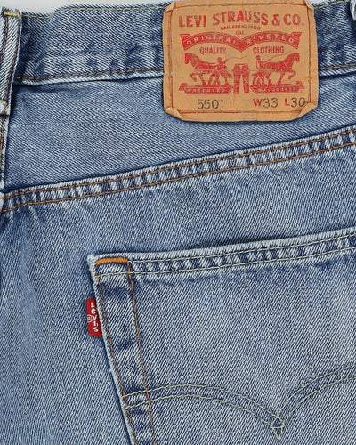 Levi's 550 Blue Jeans - W32 L29