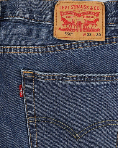 Levi's 550 Blue Jeans - W34 L30