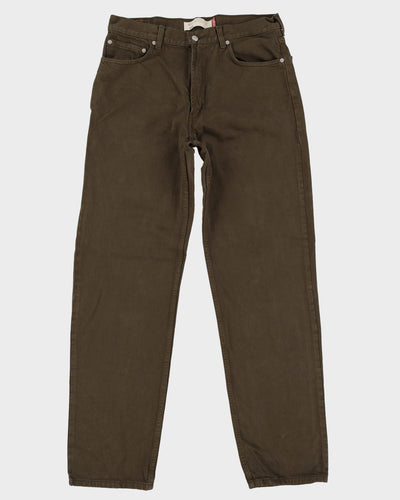 Levi's 550 Green Jeans - W34 L34
