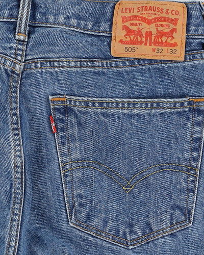 Levi's 505 Blue Jeans - W34 L31