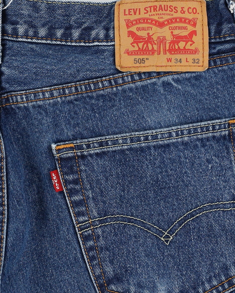 Levi's 505 Blue Jeans - W34 L31