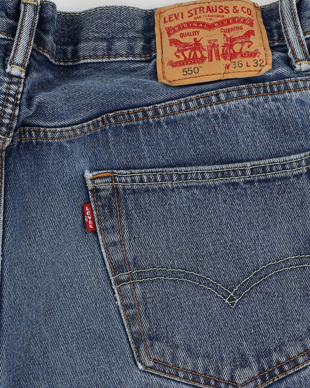 Levi's 505 Blue Jeans - W35 L31