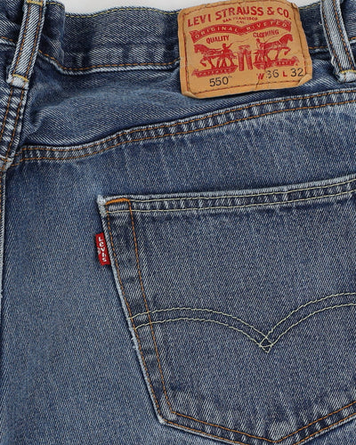 Levi's 505 Blue Jeans - W35 L31