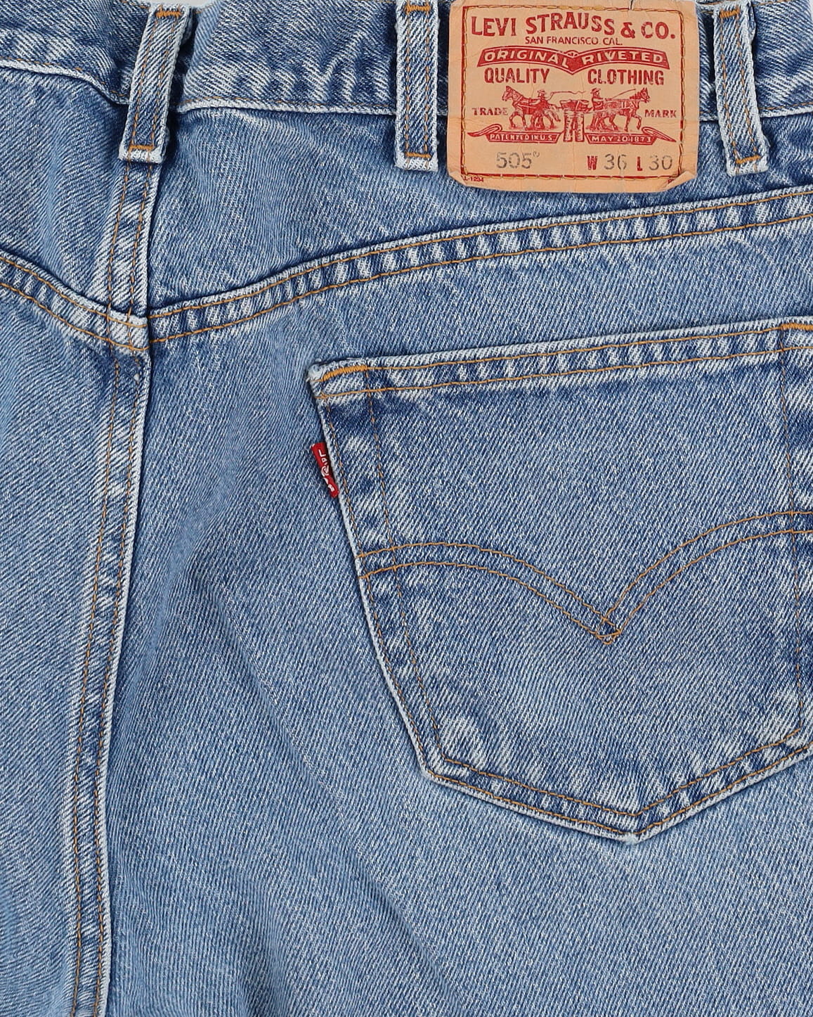 Levi's 505 Blue Jeans - W36 L30