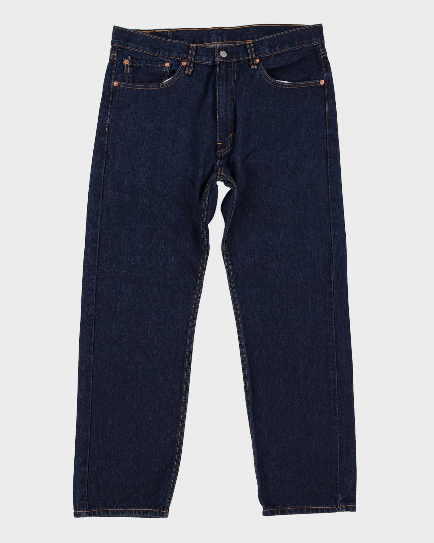 Levi's 505 Blue Dark Wash Jeans - W36 L30