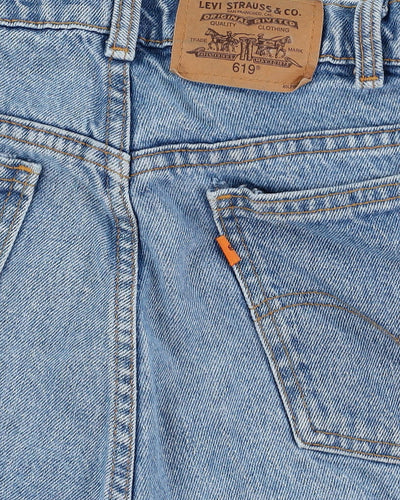 Vintage 80s Levi's 619 Blue Jeans - W35 L31