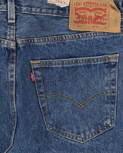 Levi's 501 Deadstock With Tags Blue Jeans - W36 L37