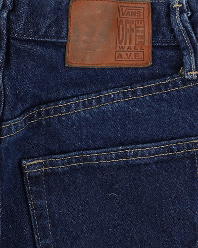 Vans Blue Dark Wash Jeans - W28 L30