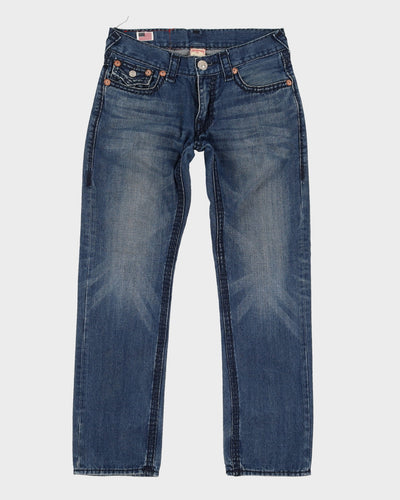 Y2K True Religion Contrast Stitch Jeans - W36 L32