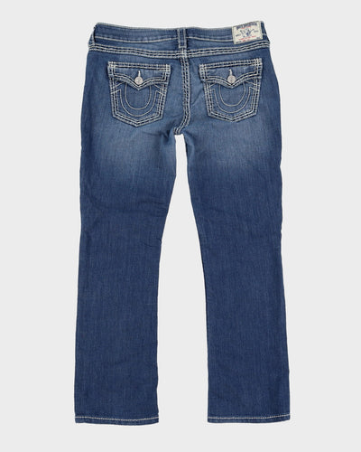 Y2K True Religion Contrast Stitch Jeans - W36 L30