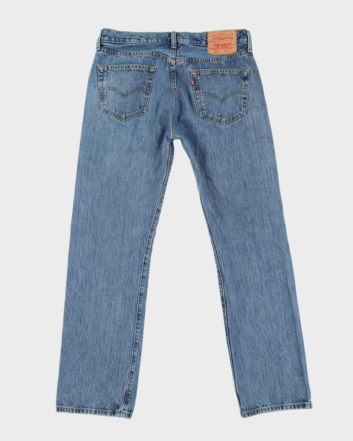 90s Levi's 501 Blue Jeans - W33 L32