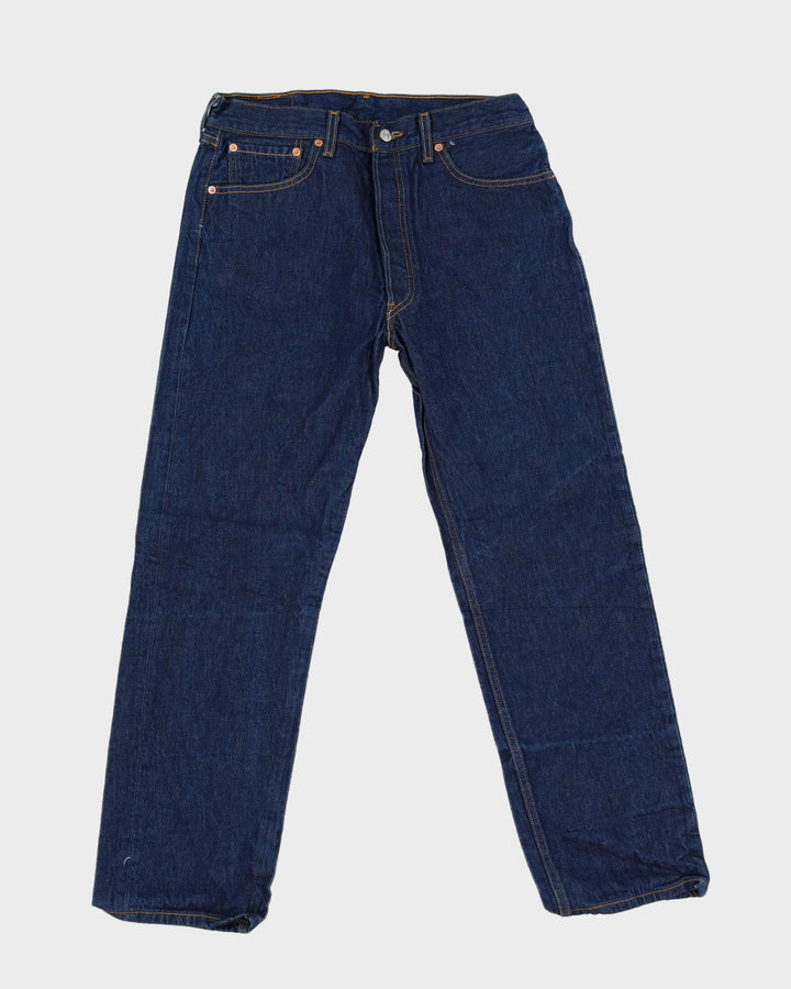 Levi's 501 Dark Blue Jeans - W32 L29