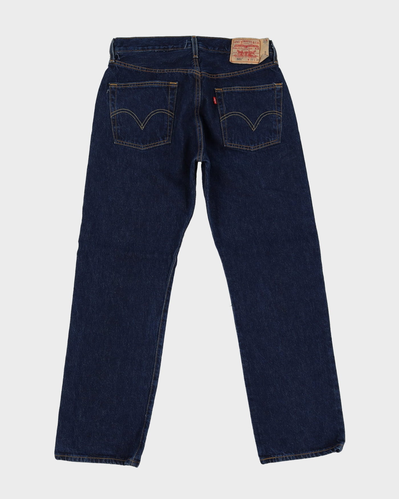 Vintage 80s Levi's 501 Dark Blue Jeans - W32 L31