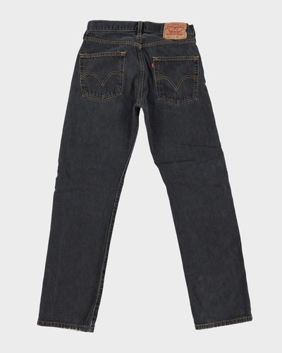 Vintage 90s Levi's 501 Grey Dark Wash Jeans - W30 L32
