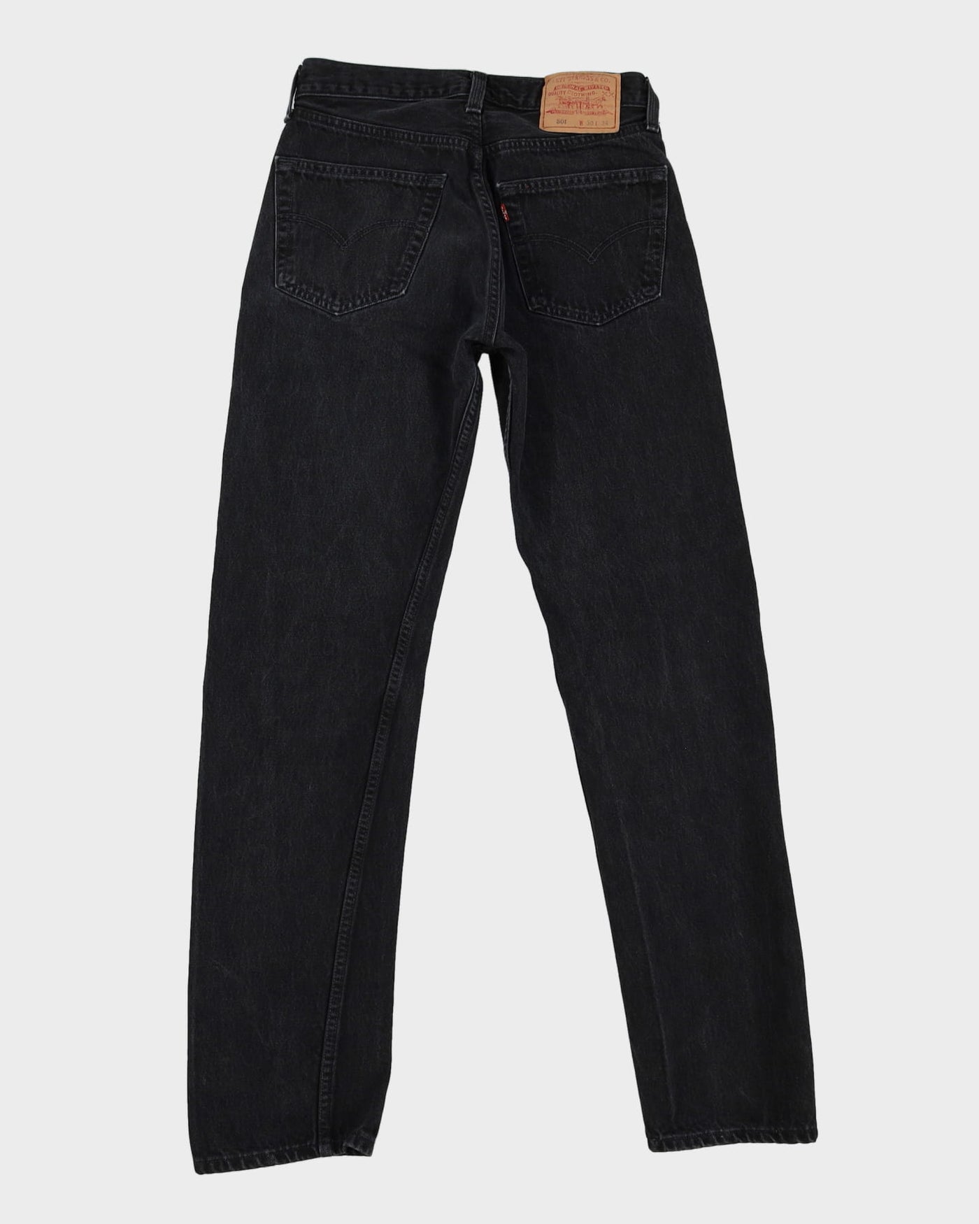 Vintage 90s Levi's 501 Black Dark Wash Jeans - W29 L33