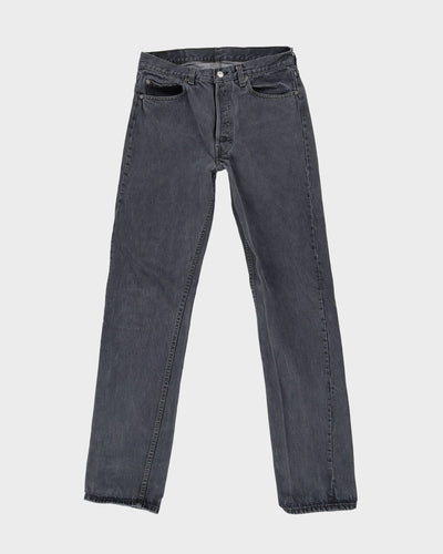 Vintage 90s Levi's 501 Grey Jeans - W32 L35