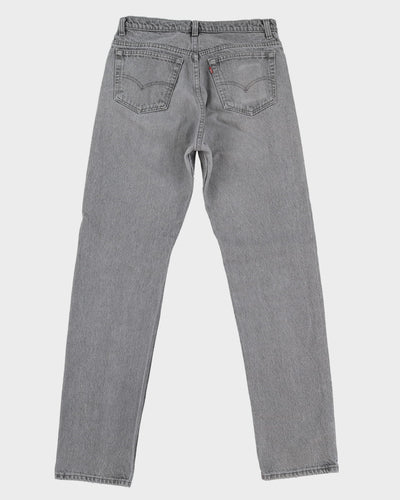 Vintage 80s Levi's 501 Grey Jeans - W32 L34