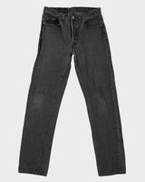 Vintage 80s Levi's 501 Faded Black Jeans - W32 L34
