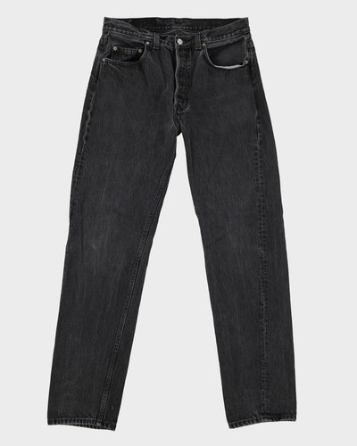 Vintage 90s Levi's 501 Faded Black Jeans - W33 L34