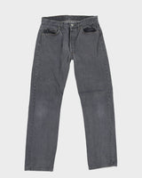 Vintage 80s Levi's 501 Faded Grey Jeans - W32 L31