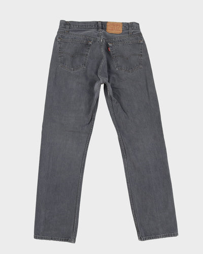 Vintage 80s Levi's 501 Faded Grey Jeans - W32 L31
