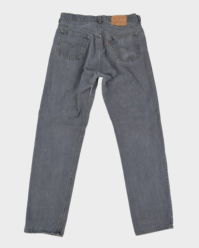 Vintage 90s Levi's 501 Faded Grey Jeans - W32 L33