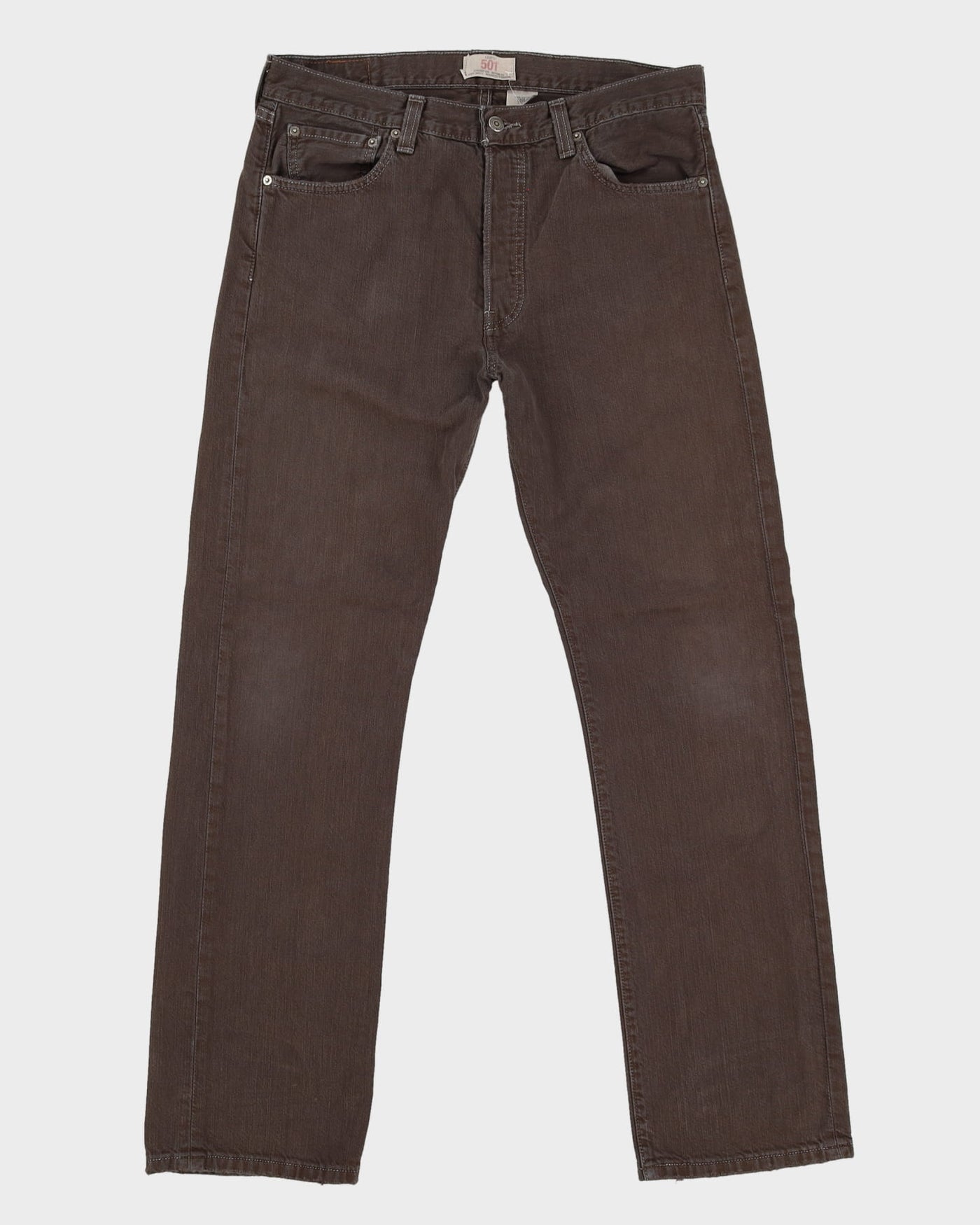 Levi's 501 Brown Jeans - W36 L33