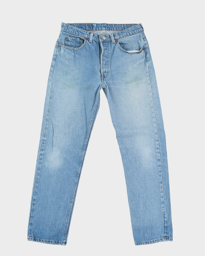 Vintage 90s Levi's 501 Blue Jeans - W32 L31
