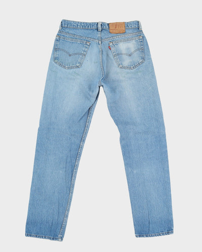 Vintage 90s Levi's 501 Blue Jeans - W32 L31