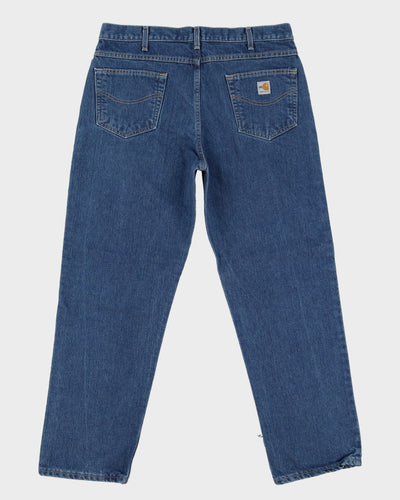 Carhartt FR Baggy Blue Jeans - W38 L31