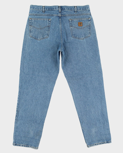 Carhartt Baggy Blue Jeans - W38 L32