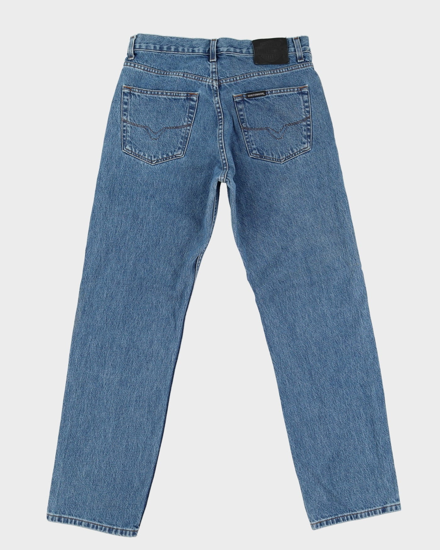 Vintage 90s Harley Davidson Blue Jeans - W32 L32