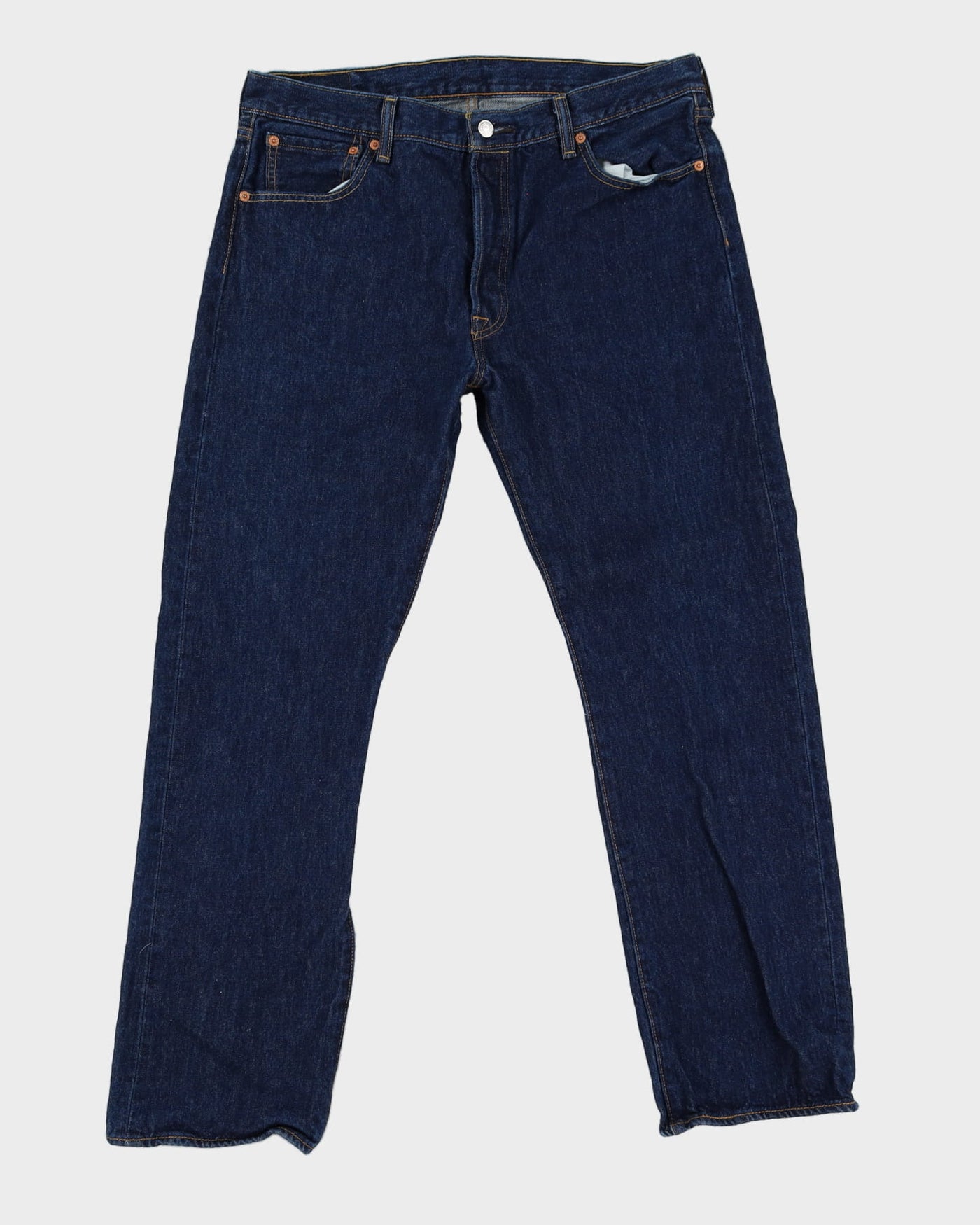 Levi's 501 Blue Dark Wash Jeans - W36 L32