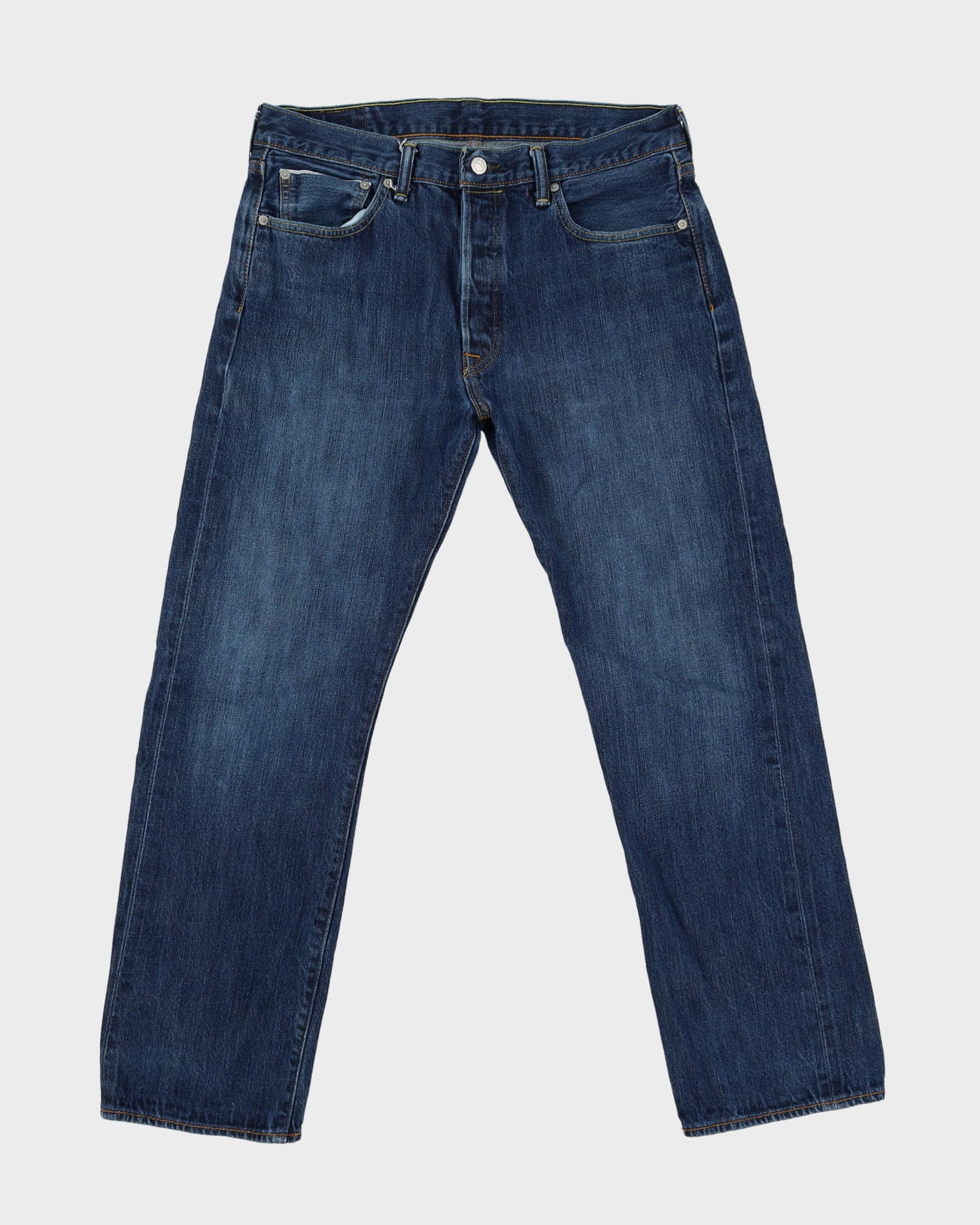 Levi's 501 Blue Dark Wash Jeans - W34 L30