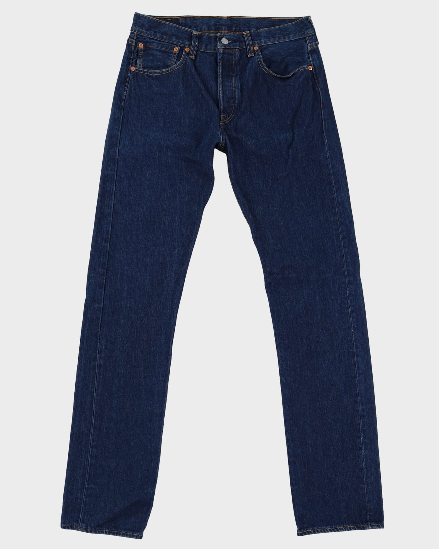 Levi's 501 Blue Dark Wash Jeans - W32 L35