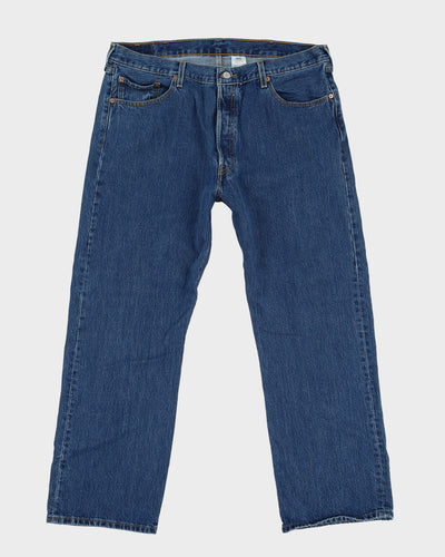 Levi's 501 Blue Dark Wash Jeans - W40 L30