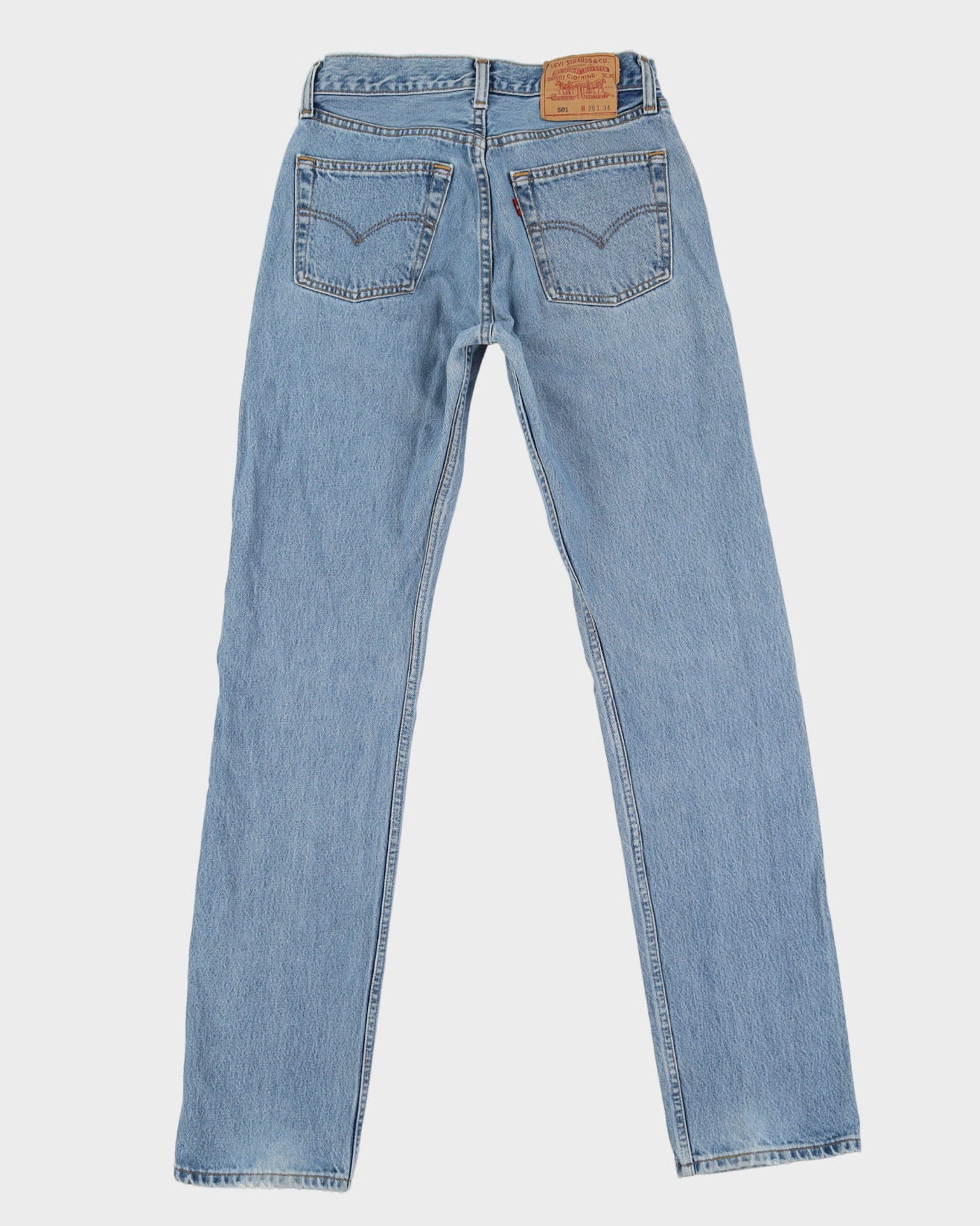 Vintage 90s Levi's 501 Blue Light Wash Jeans - W27 L33