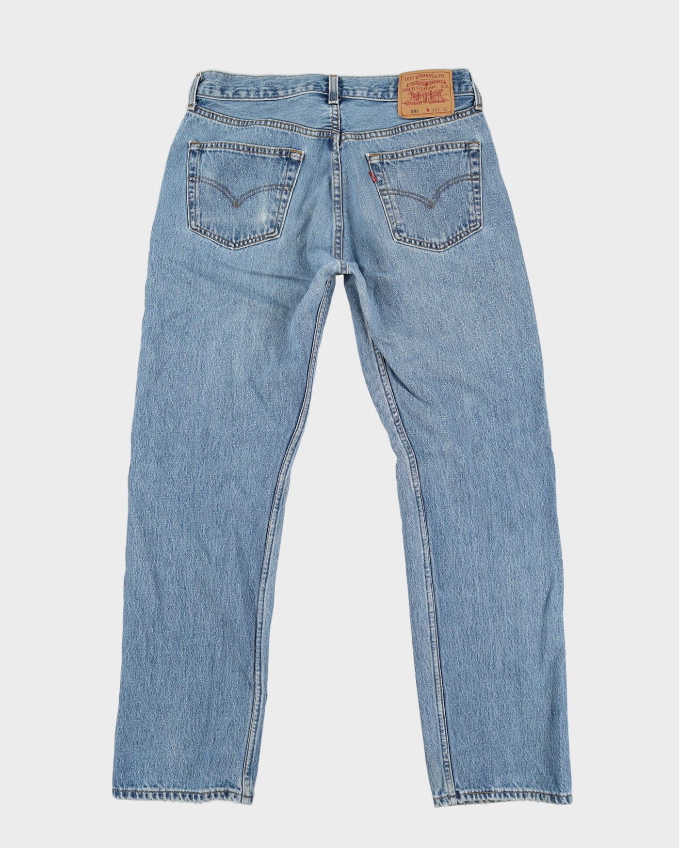 Vintage 90s Levi's 501 Blue Light Wash Jeans - W32 L31