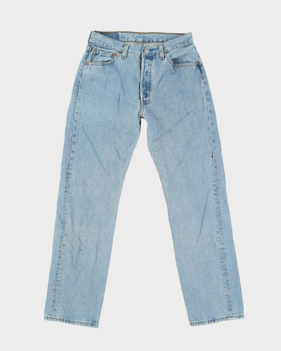 Vintage 90s Levi's 501 Blue Light Wash Jeans - W28 L30