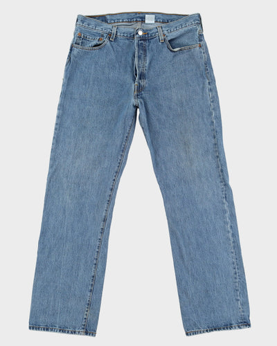 Levi's 501 Medium Wash Jeans - W35 L32